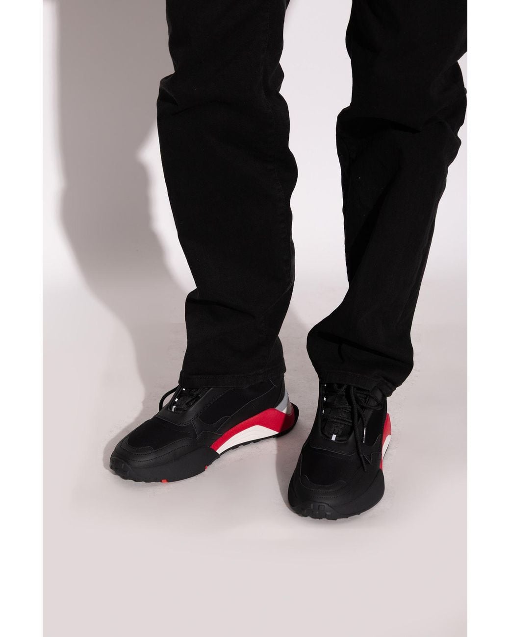 DSquared² Black 'Flow' Sport Sneakers for men