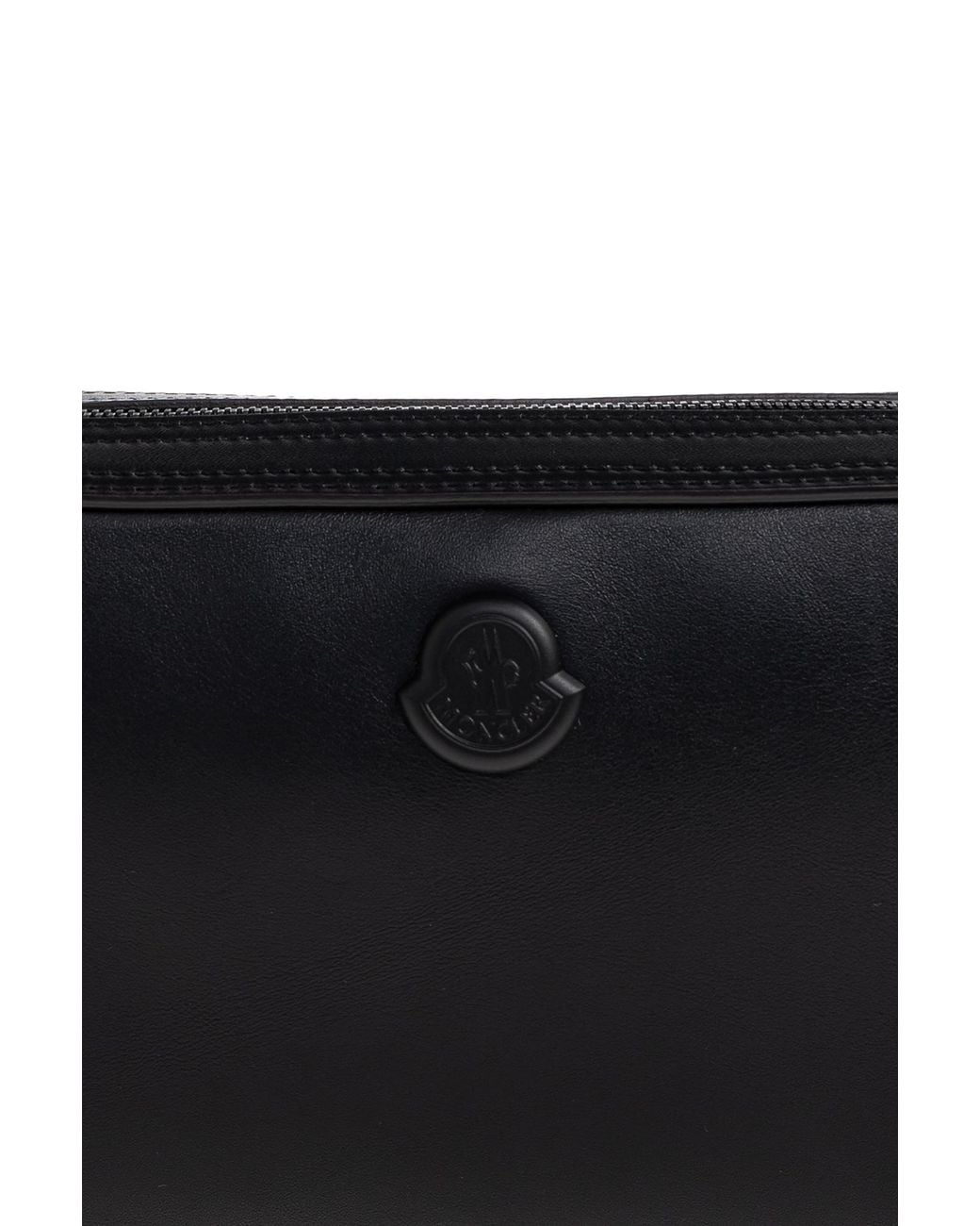 Moncler Black Shoulder Bag 'Carlo' for men