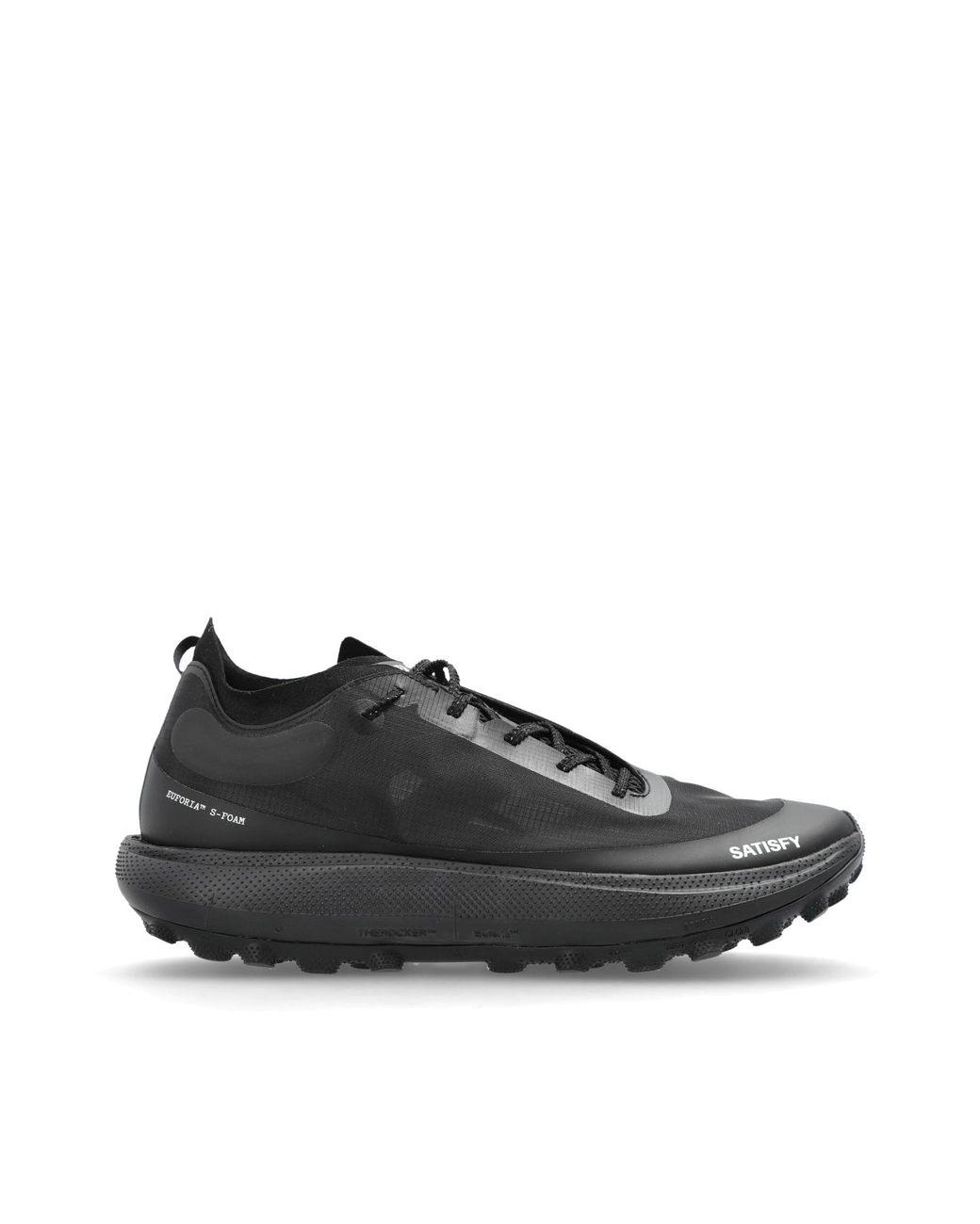 Satisfy Black 'Therocker' Sports Shoes for men