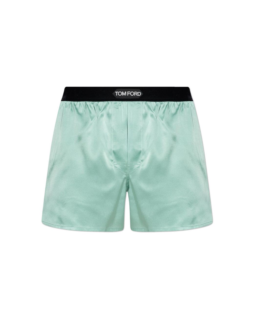 Tom Ford Green Silk Boxers for men