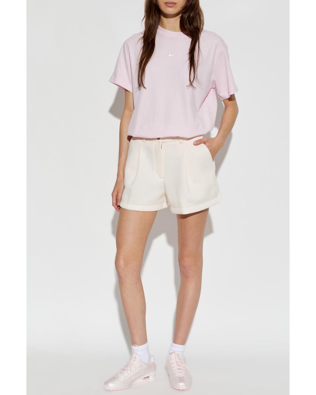 Nike Pink T-Shirt With Logo