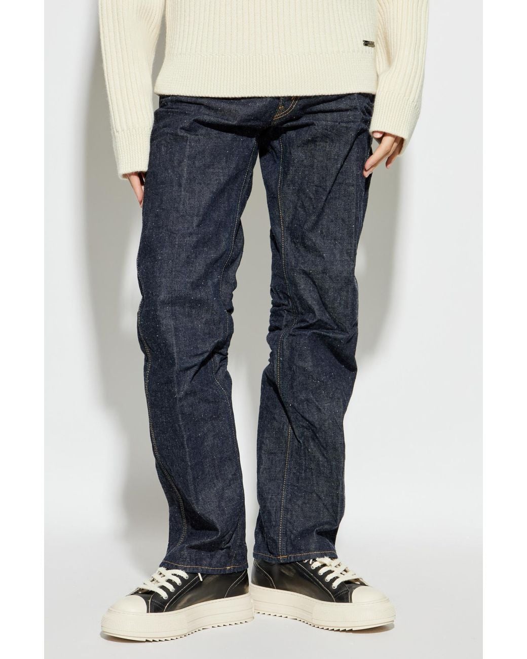 DSquared² Blue Jeans "642 Mini Front" for men