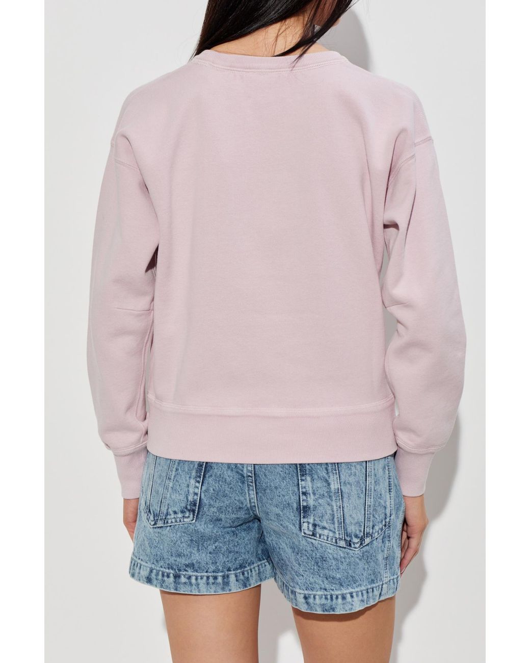 Isabel Marant Blue Sweatshirt 'Mobyli'