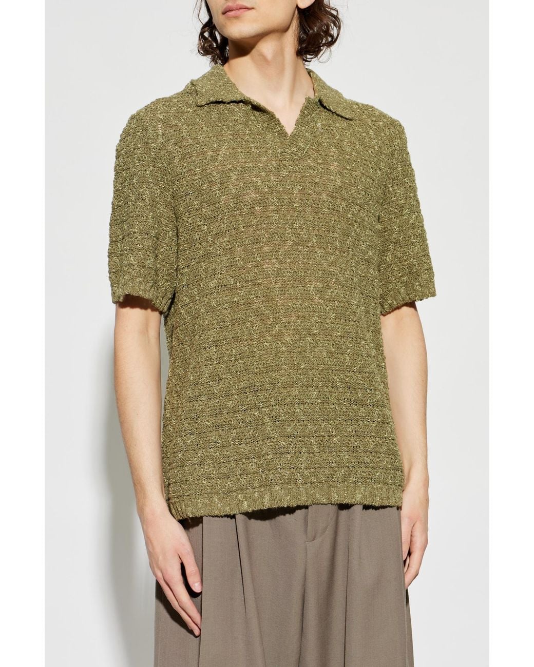 Samsøe & Samsøe Green Polo 'Saperry' for men