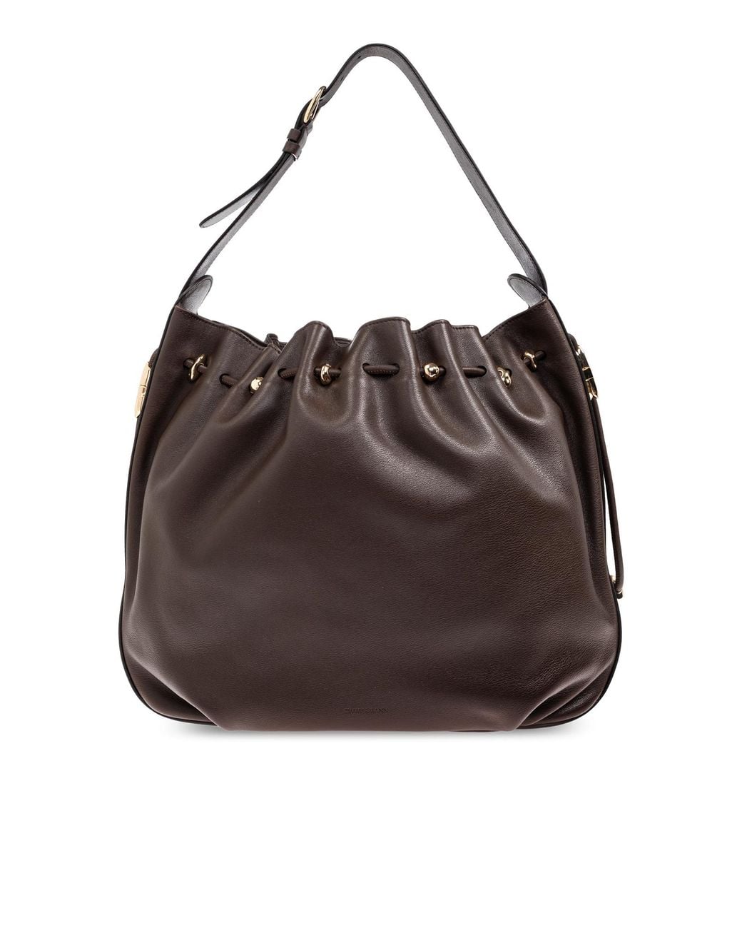 Zimmermann Brown 'Halcyon Large' Shoulder Bag 'Bucket' Type