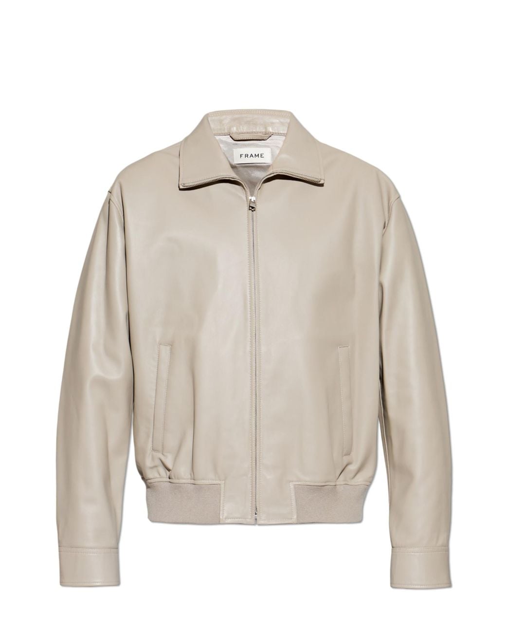 FRAME Natural Leather Jacket for men