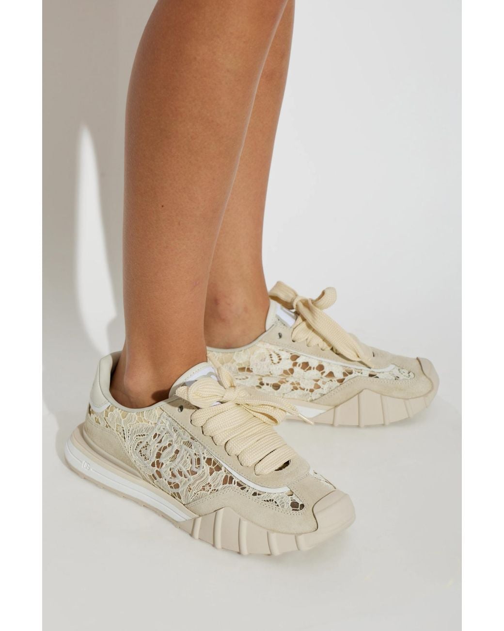 Dolce & Gabbana Natural 'Athletic' Sports Shoes