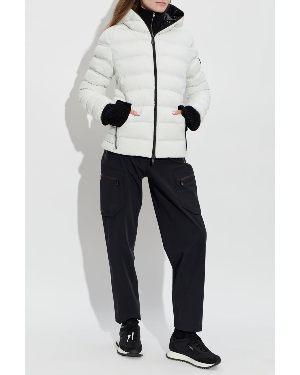 Moncler Gray Alete Down Jacket