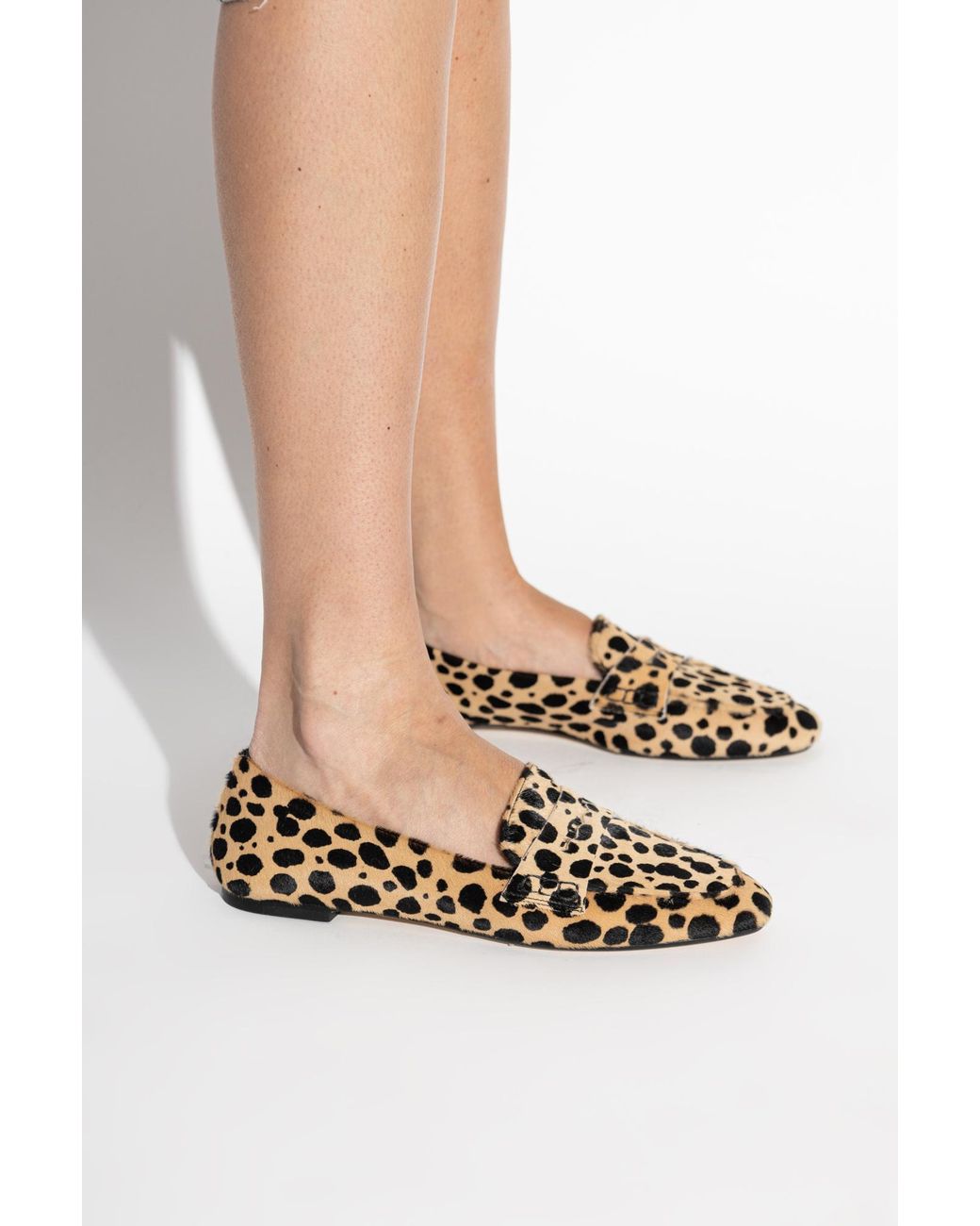 Aeyde Natural 'Alfie' Loafers