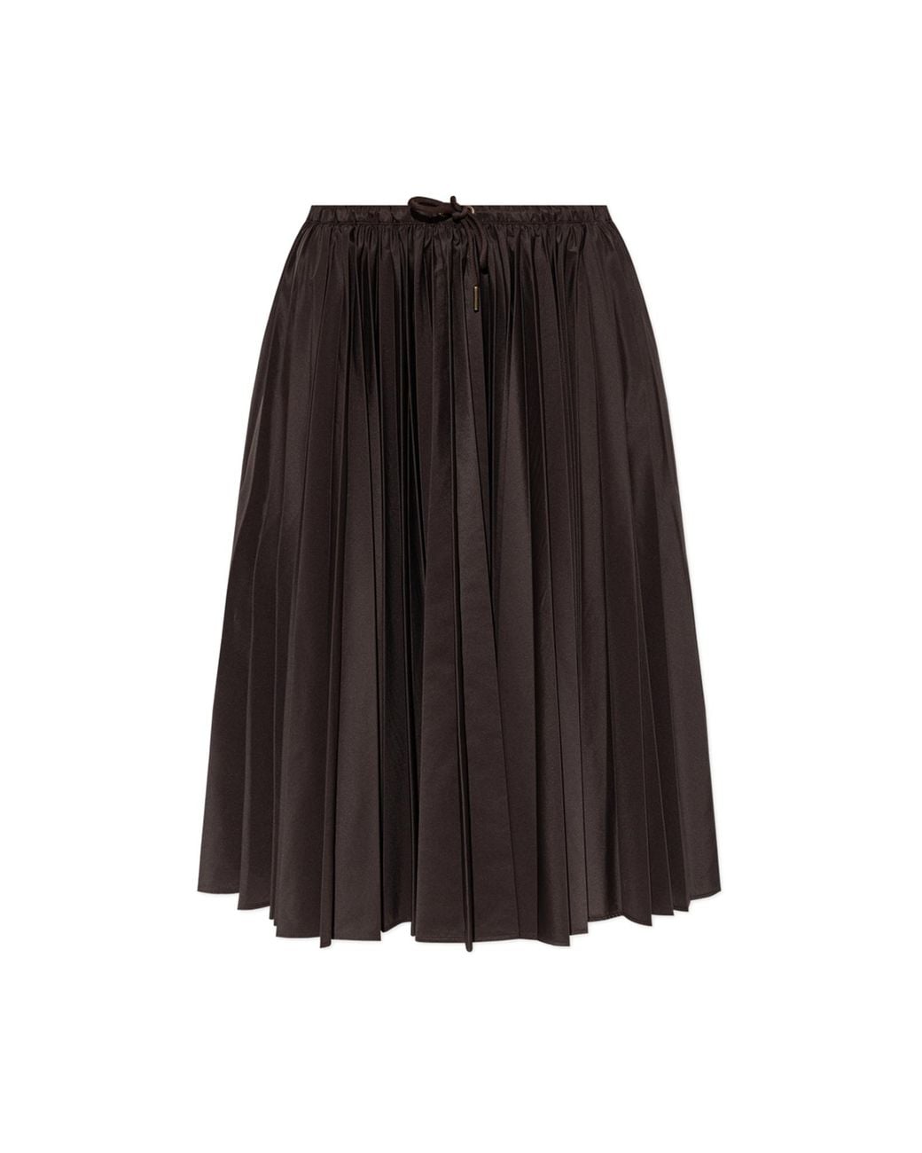 Moncler Black Pleated Skirt