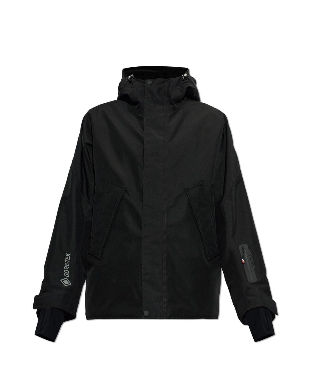 Moncler Black Ski Jacket 'Lambir' for men