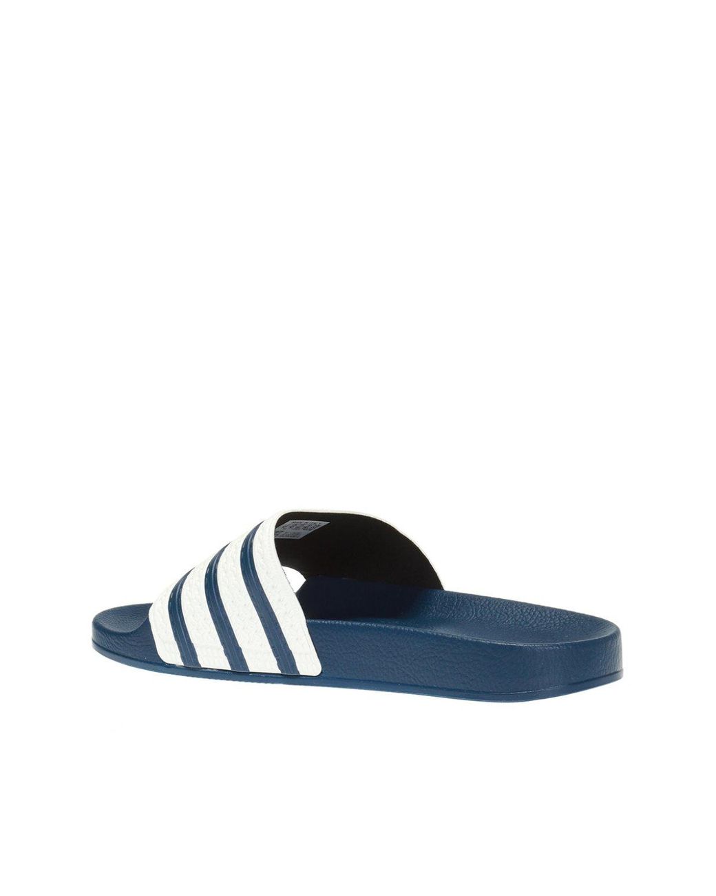 adidas Originals Rubber 'adilette' Slides in Navy Blue (Blue) for Men | Lyst