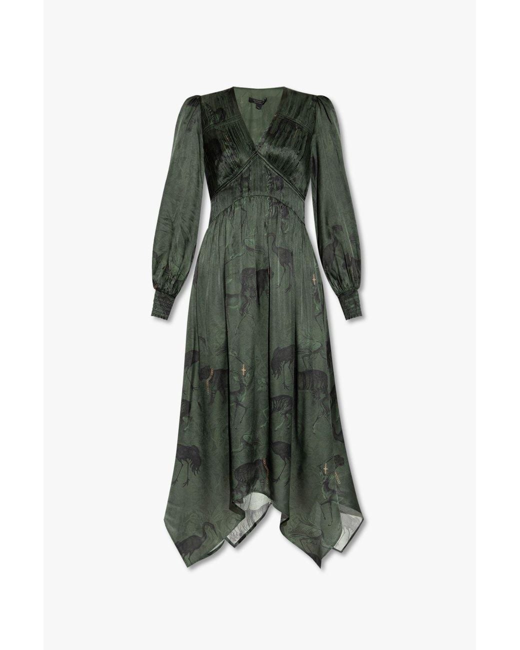 green emerald velvet dress All Saints Breath- 100% Silk Satin French Gothic V Neck Slip Dress Pat  The  Photographist Home