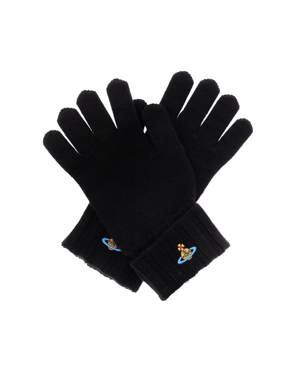 Vivienne Westwood Black Cashmere Gloves