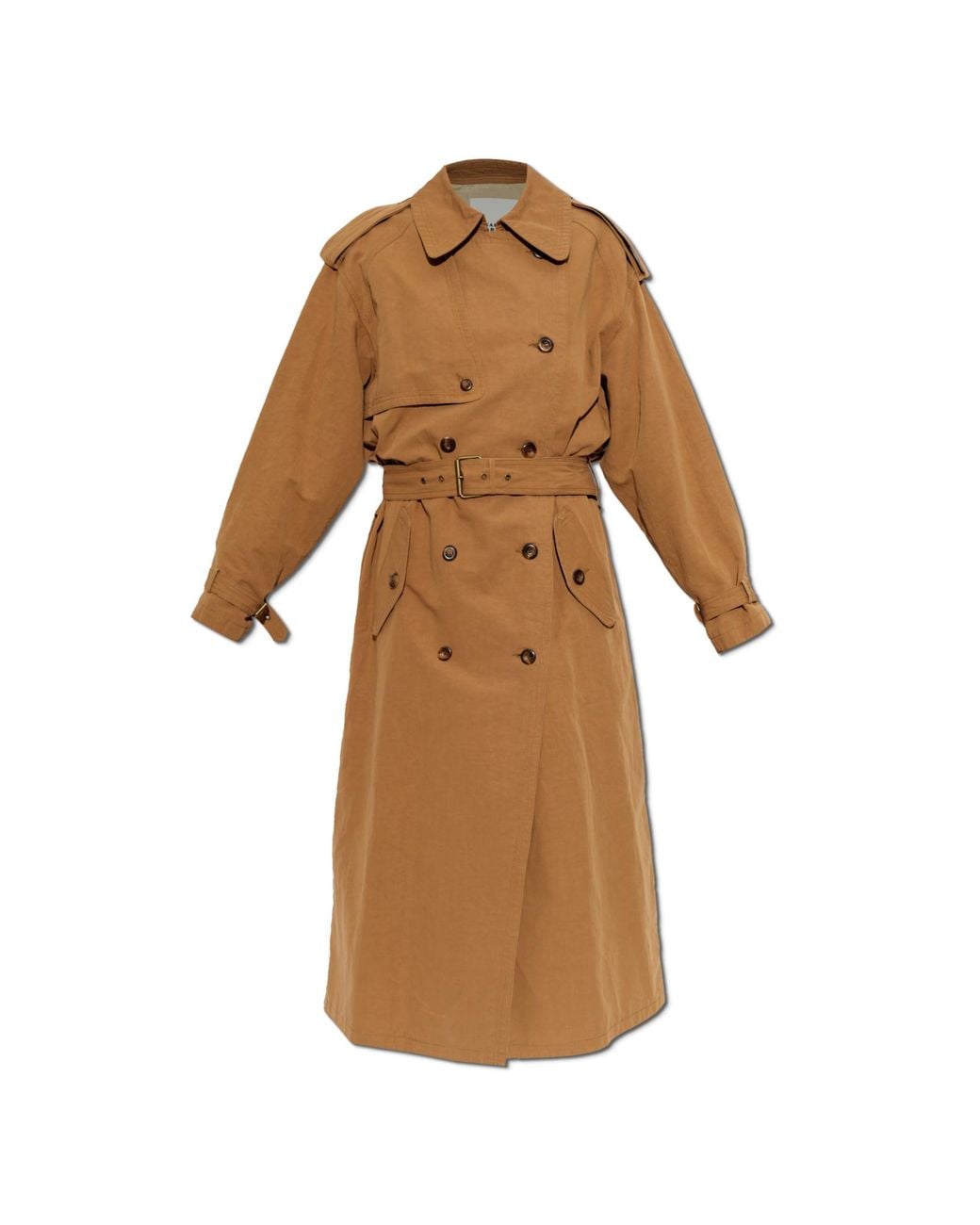 Isabel Marant Brown Trench Coat "Violette"