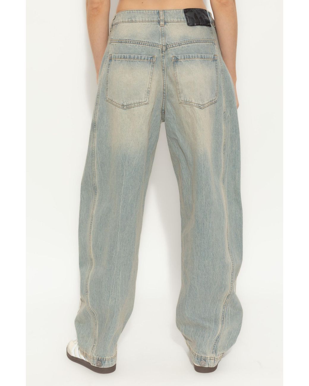 ★人気★ adidas originals Balloon Denim Pants adidas Originals Baloon Style Jeans in Blue | Lyst