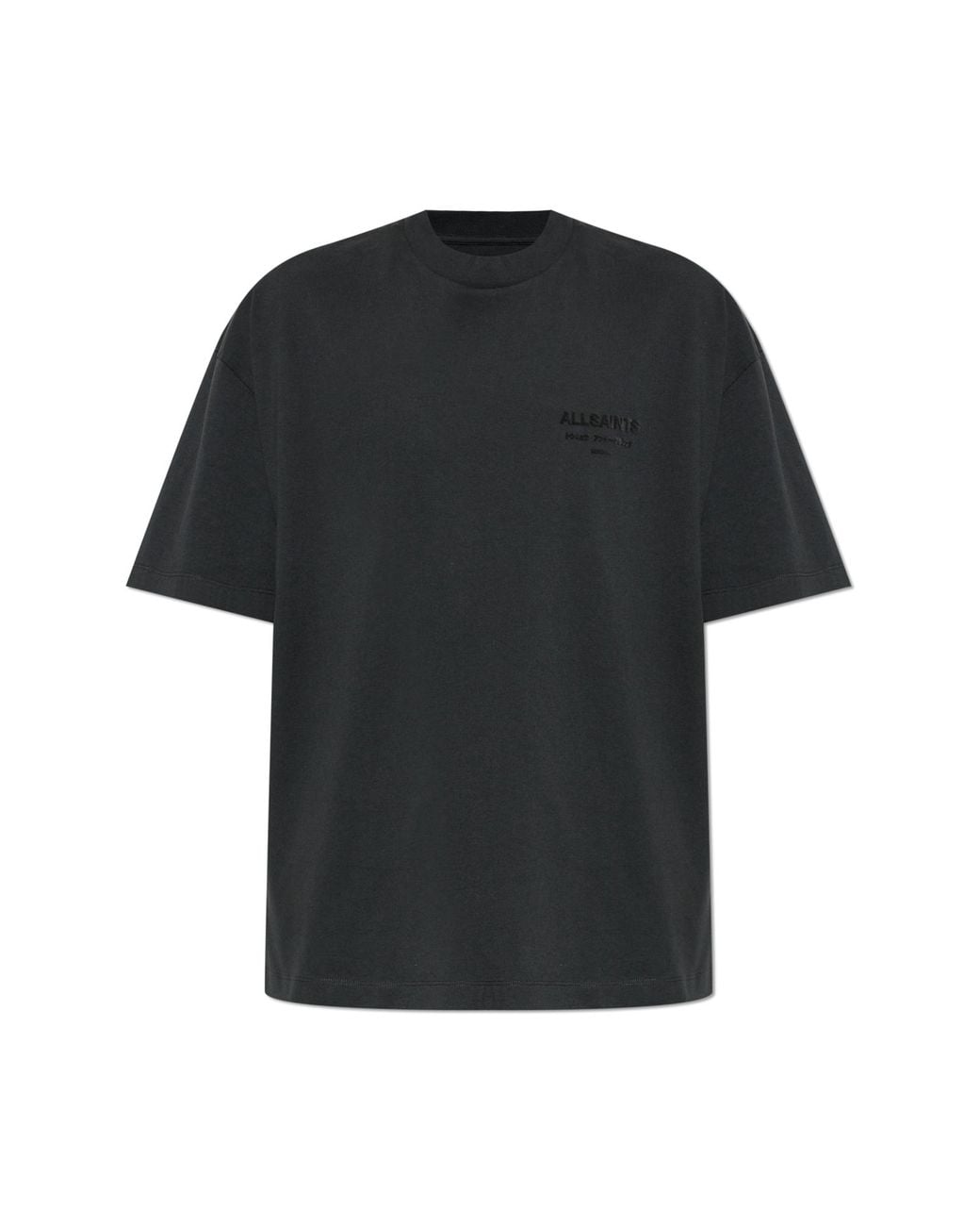 AllSaints Black T-Shirt "Xander" for men