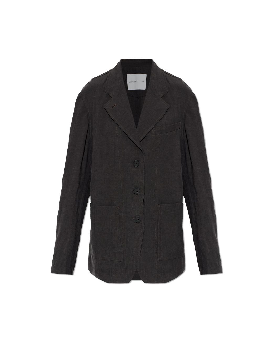 Studio Nicholson Black "Elkin" Blazer