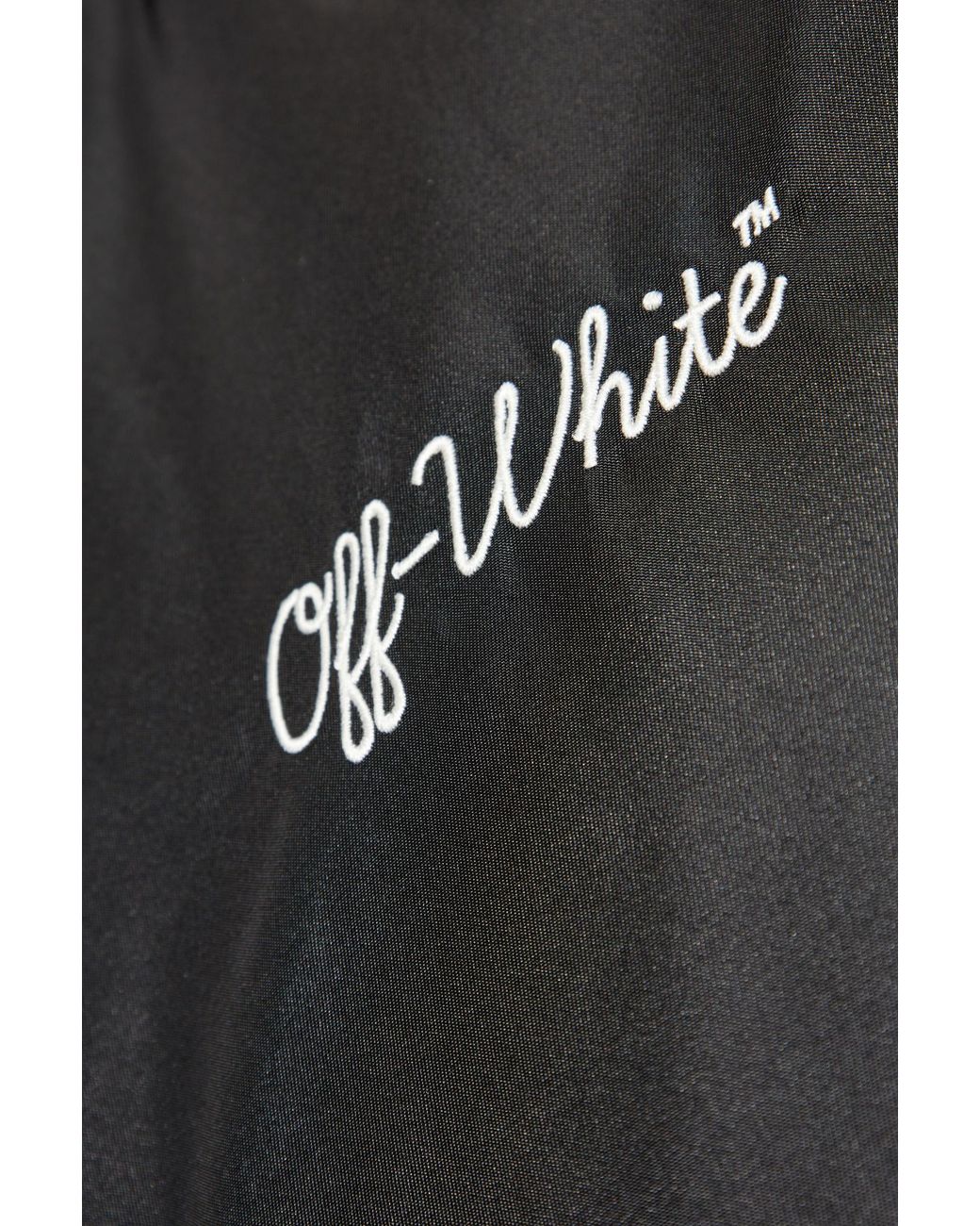 Off-White c/o Virgil Abloh Black Bomber Jacket for men