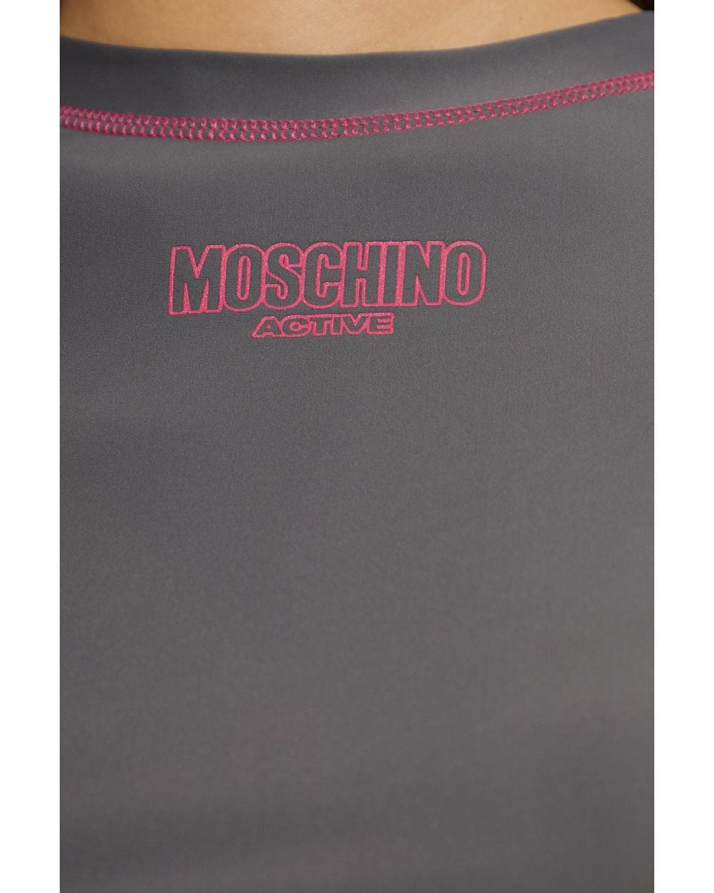 Moschino Red 'Active' Top