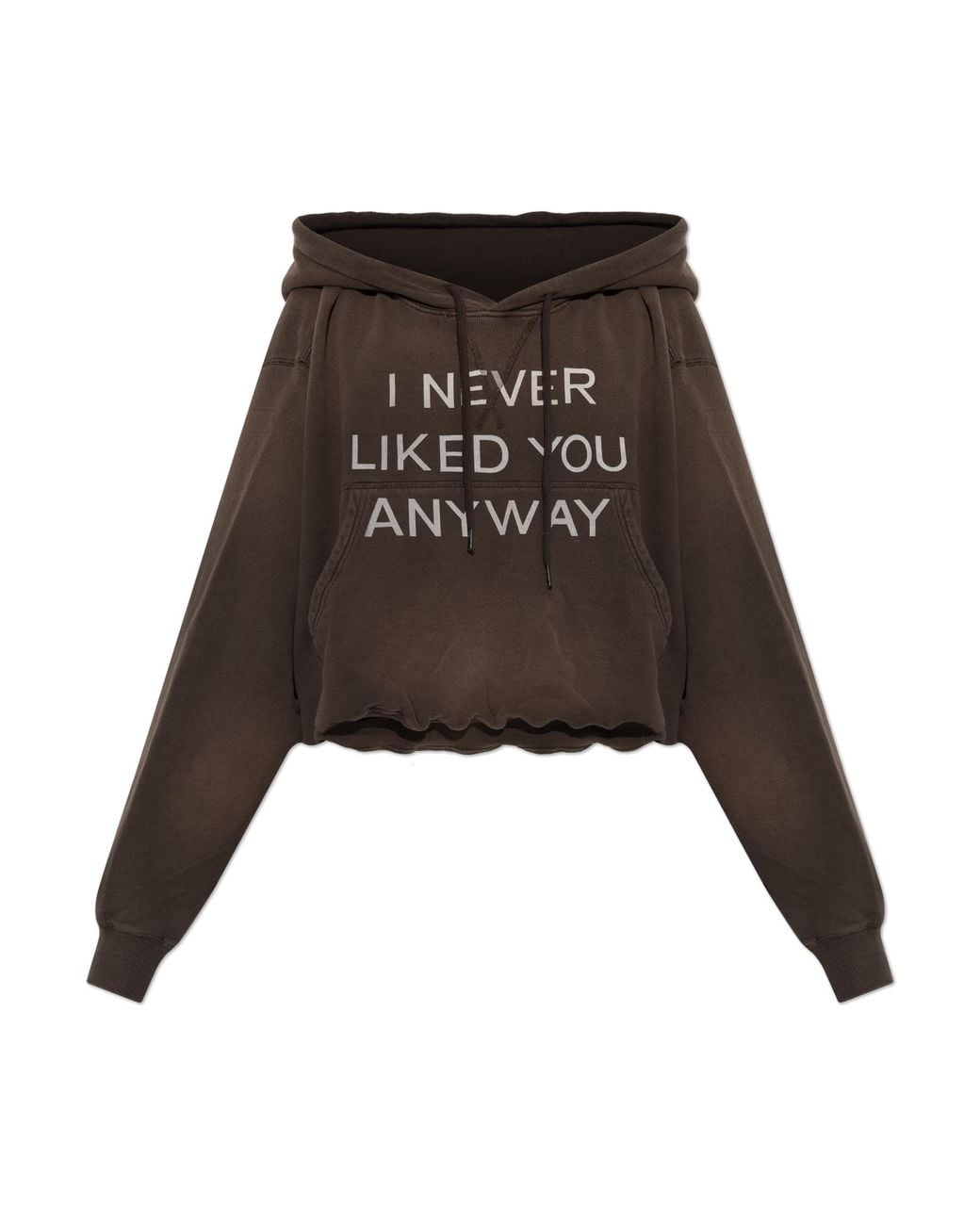 R13 Black Oversized Hoodie
