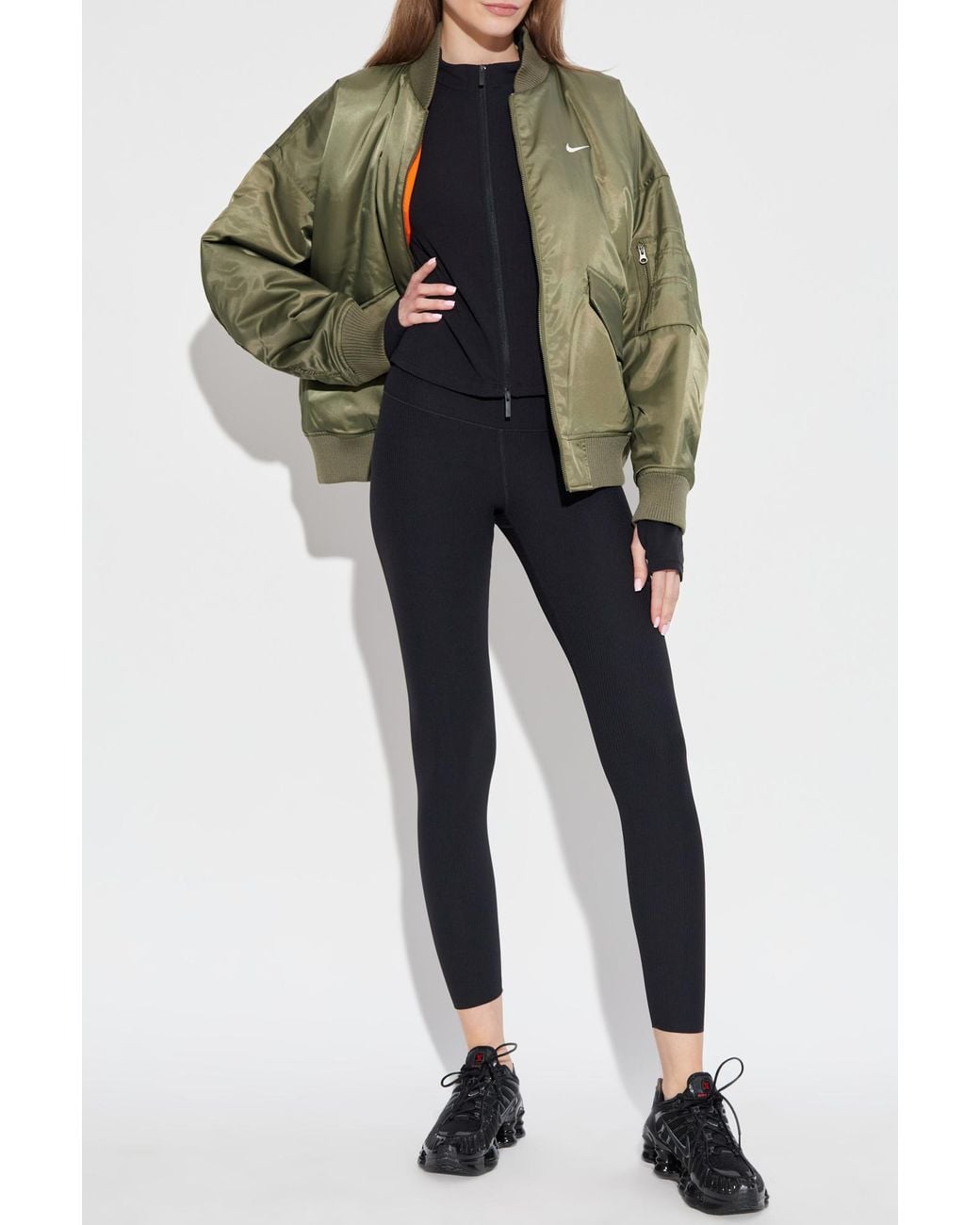 Nike Green Bomber Jacket