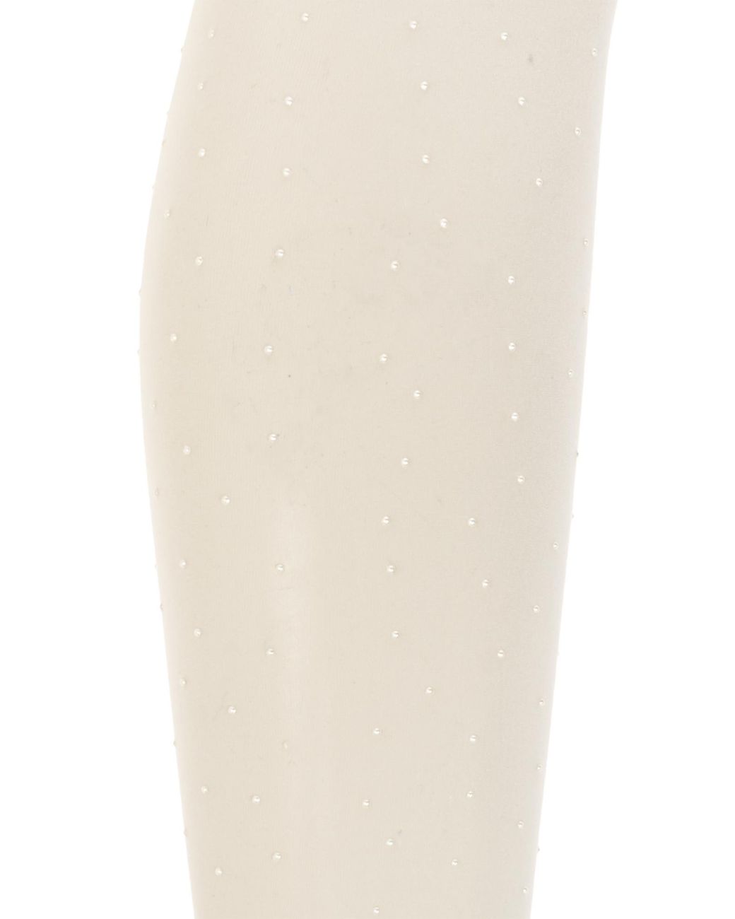 Heist Studios White 'Scattered Pearl' Stockings