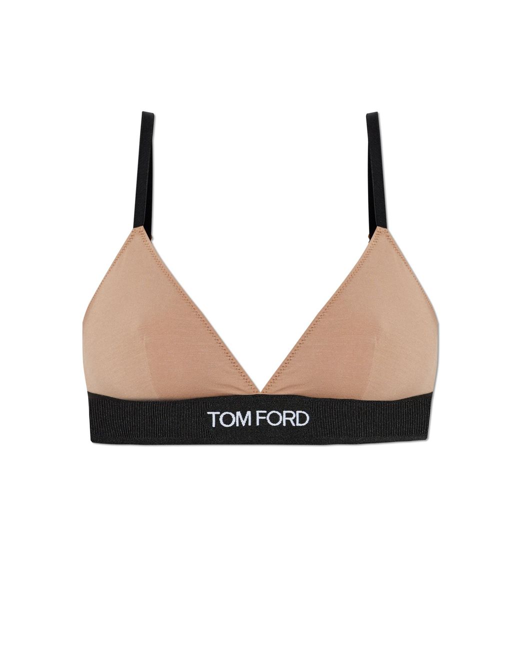 Tom Ford Black Bra With Logo