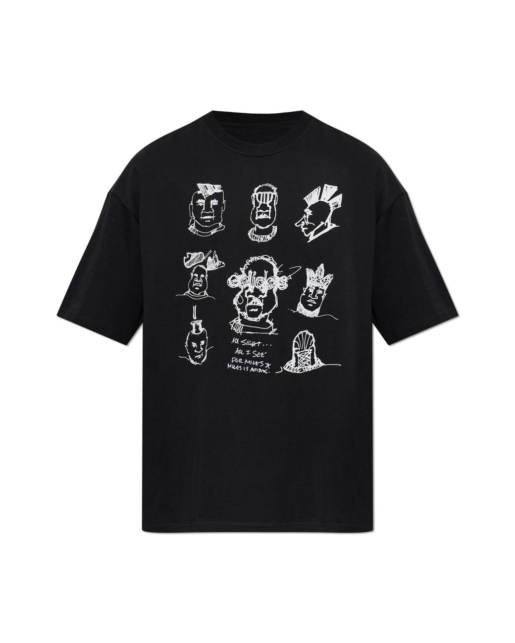 Adidas Originals Black T-Shirt With Print for men