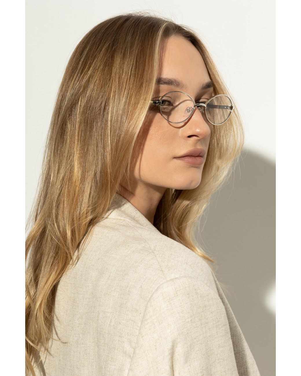 Jacquemus Metallic Corrective Glasses