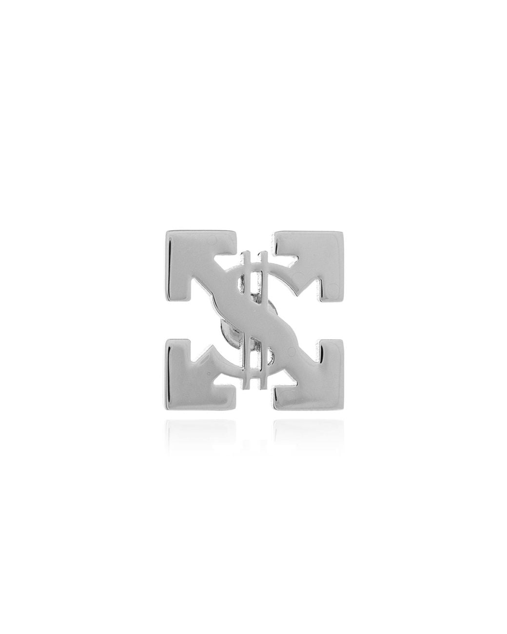 Off-White c/o Virgil Abloh White Single Earring for men