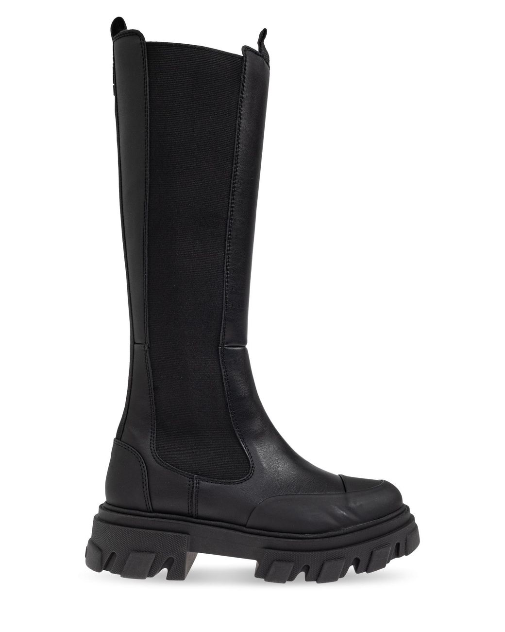 Ganni Black Eco Leather Boots
