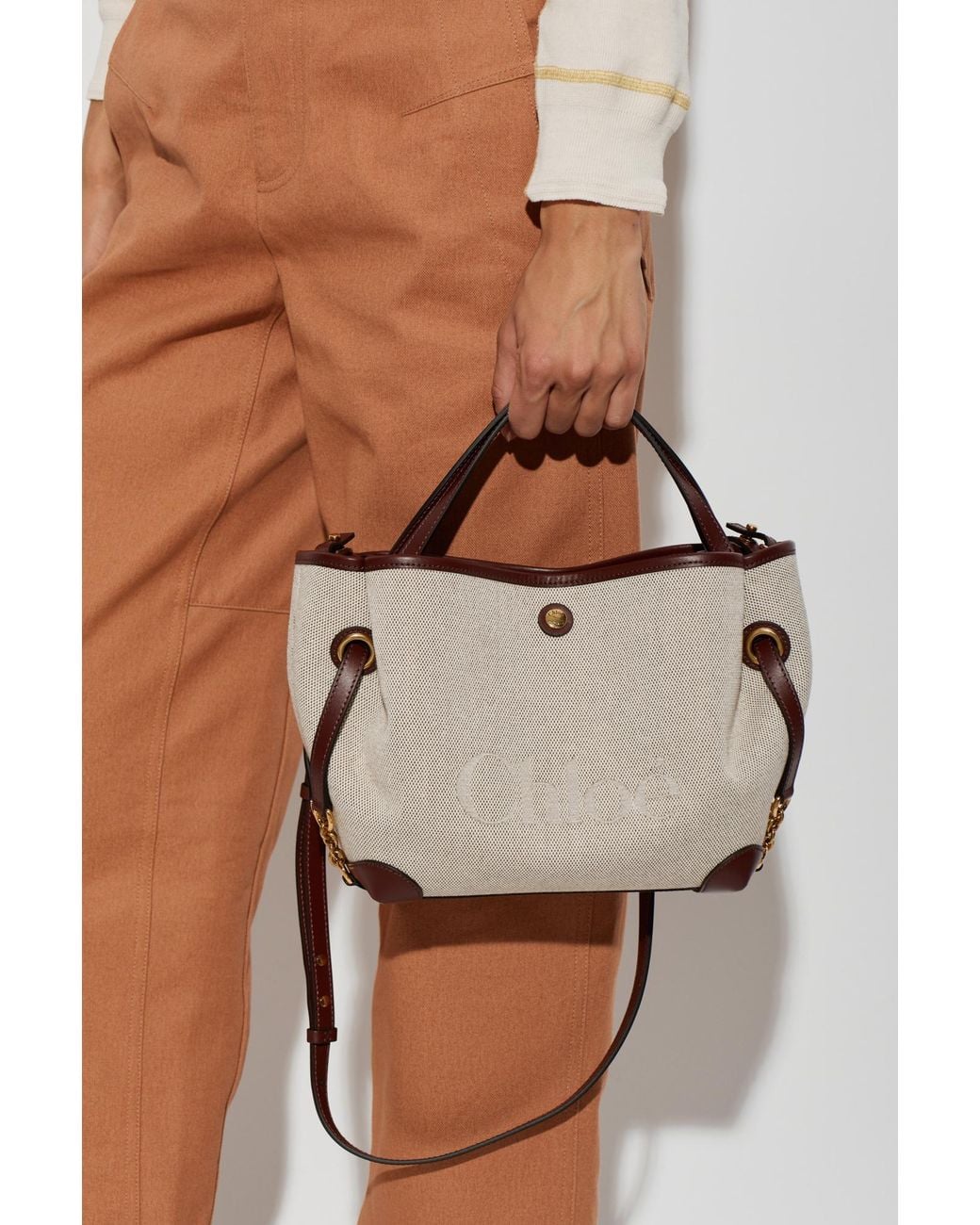 Chloé Metallic 'Clover Small' Bag