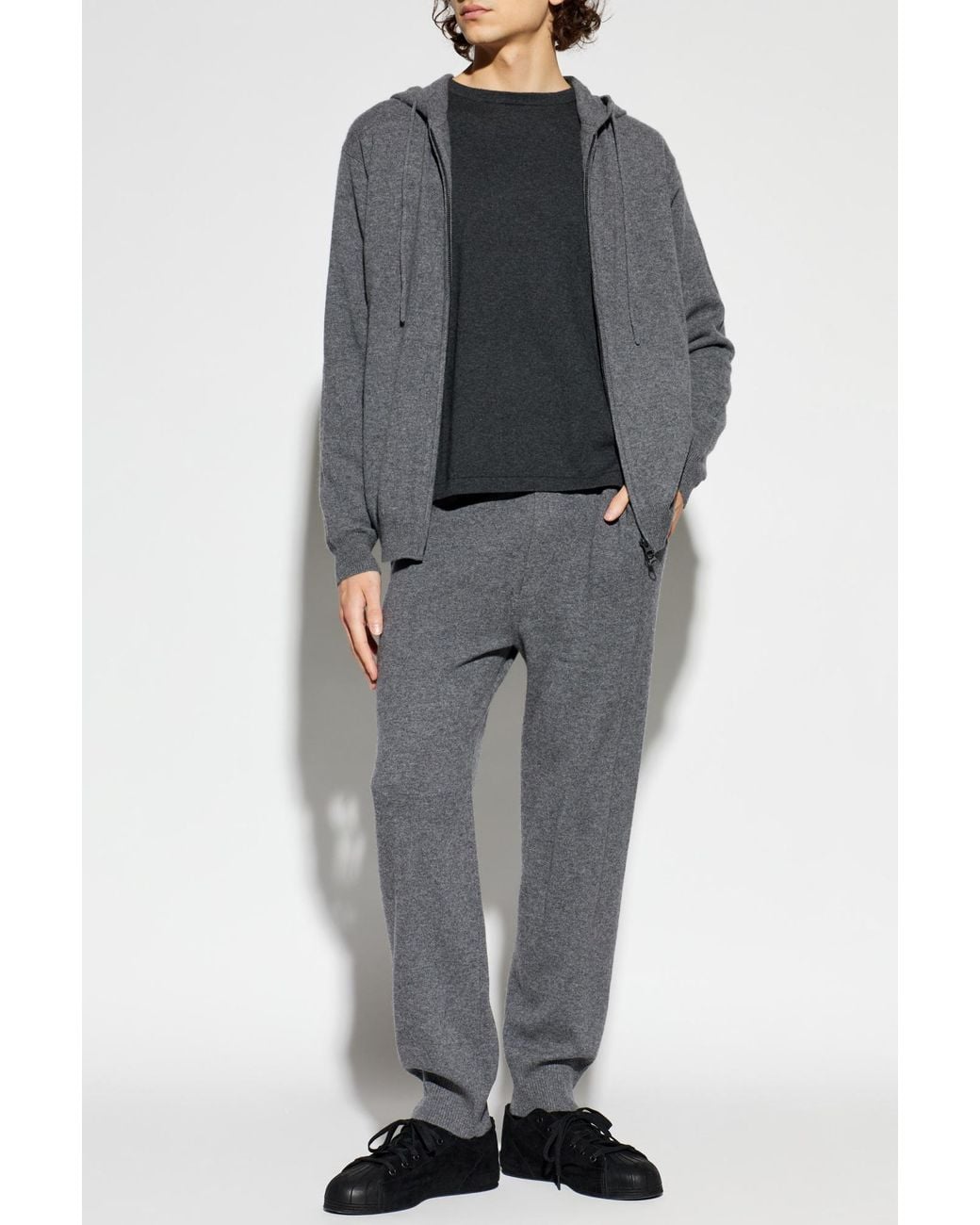 Lisa Yang Gray "Beaumont" Trousers for men