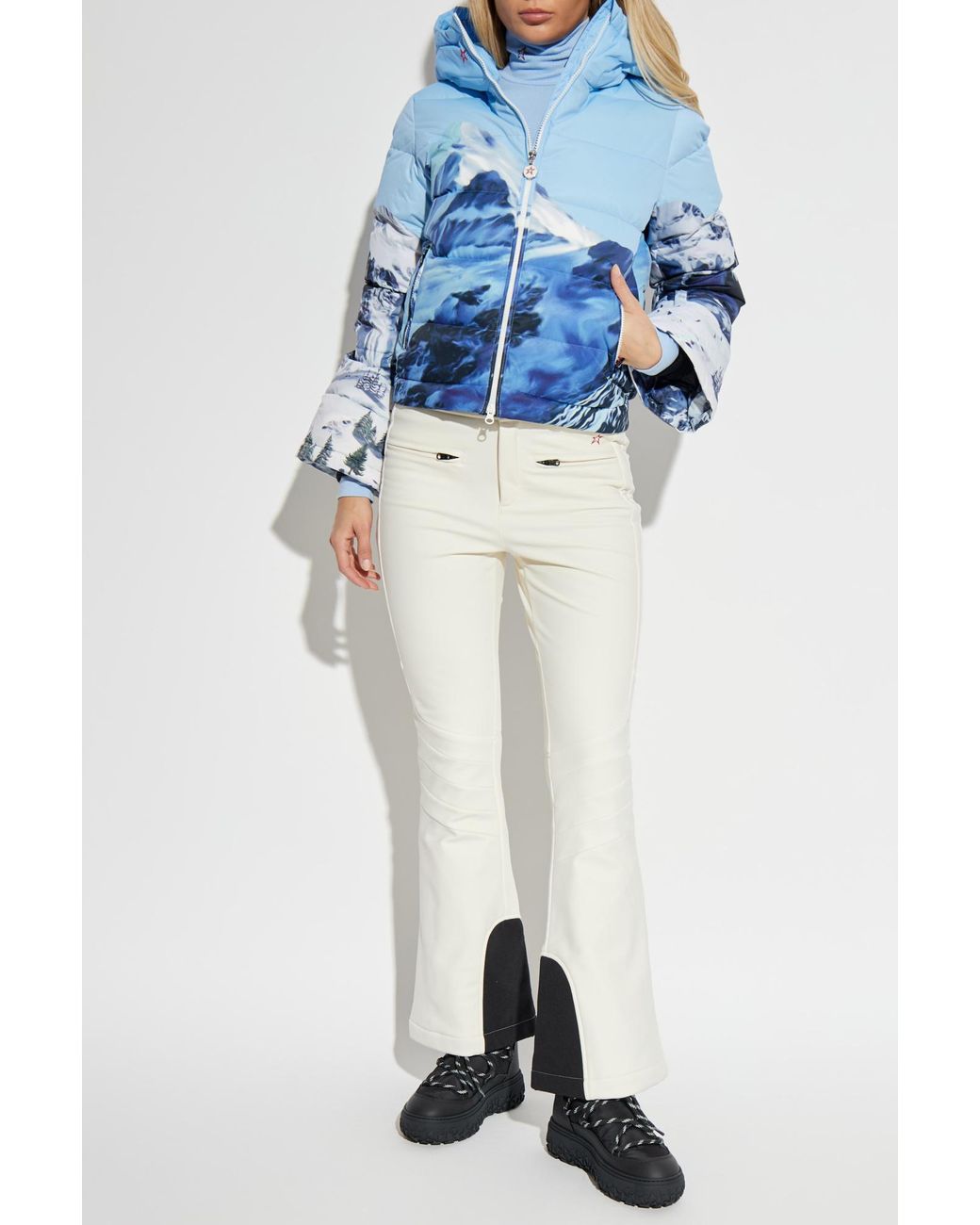 Perfect Moment White Ski Pants "Aurora"