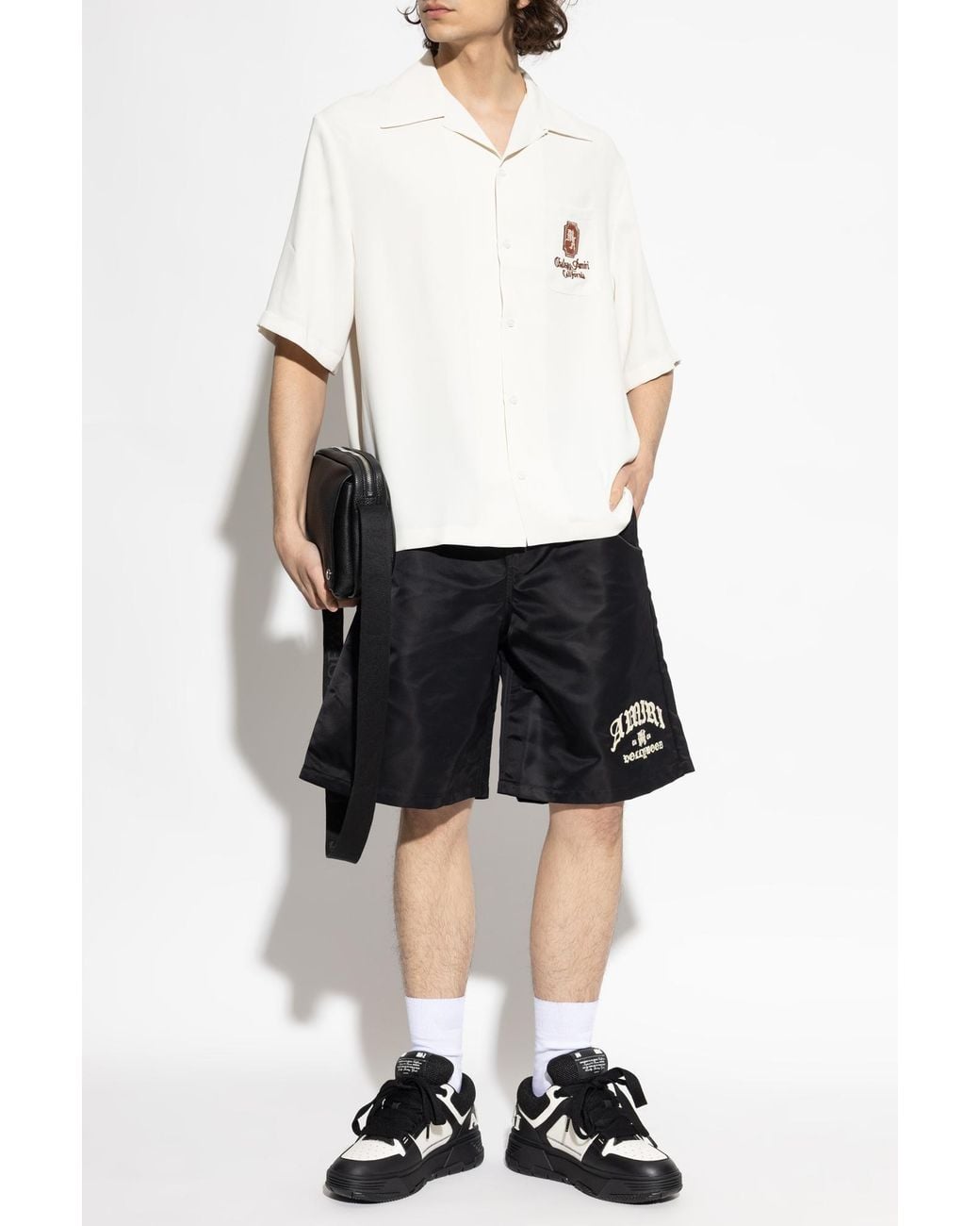 Amiri White Shirt With Logo for men