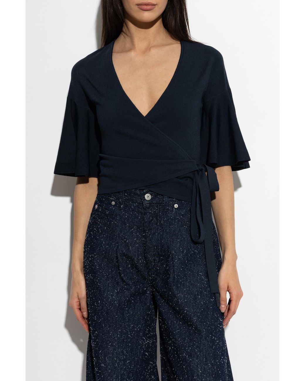 Jacquemus Blue Top "Paysan"