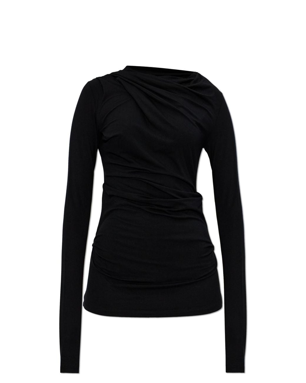 Entire studios Black Draped Top
