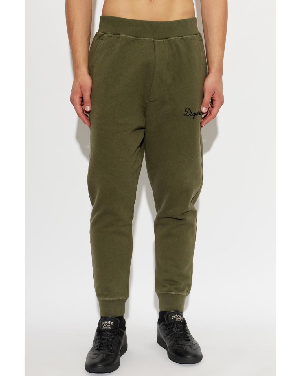 DSquared² Green Sweatpants for men