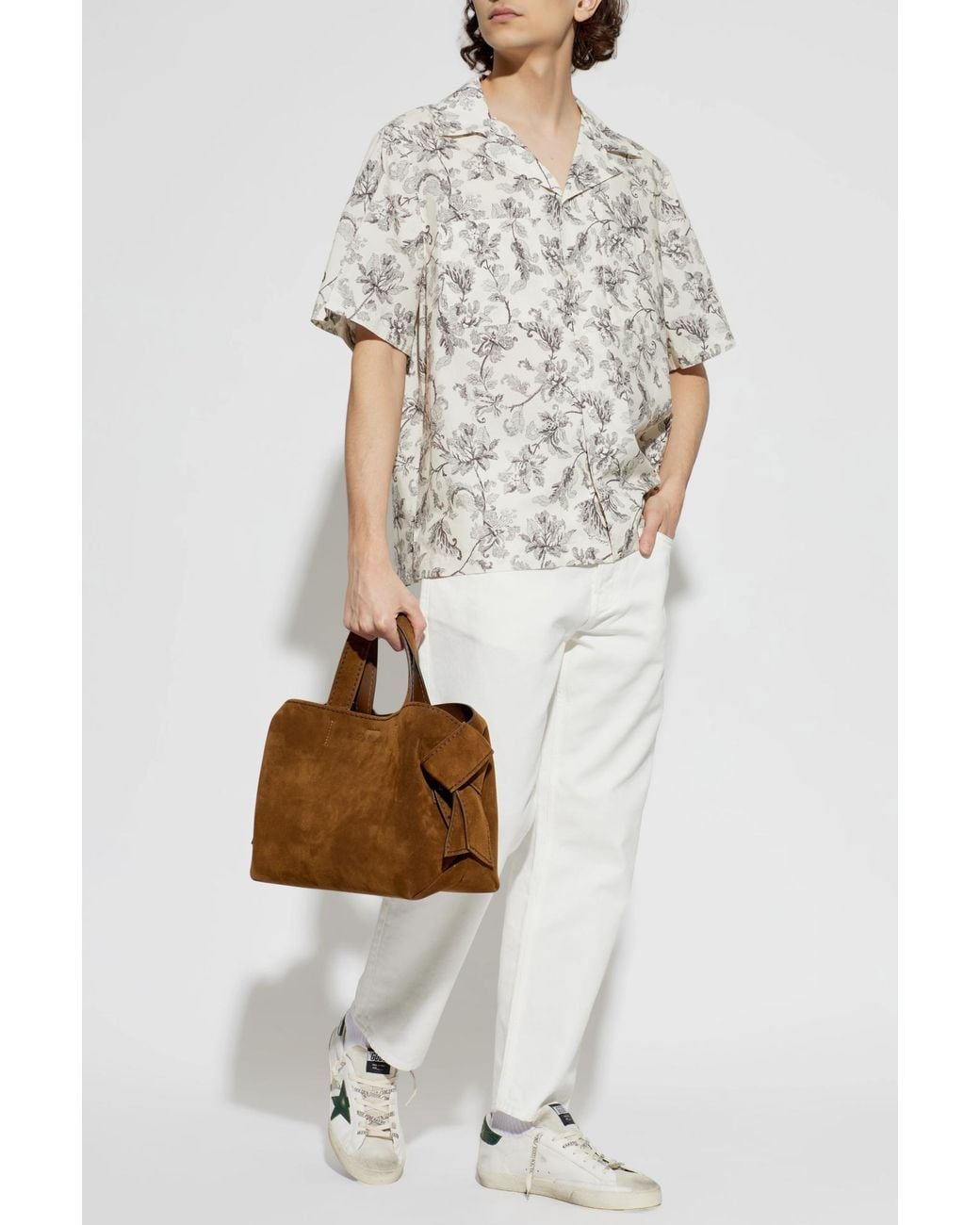 Golden Goose Deluxe Brand White 'Super-Star Classic With List' Sports Shoes for men