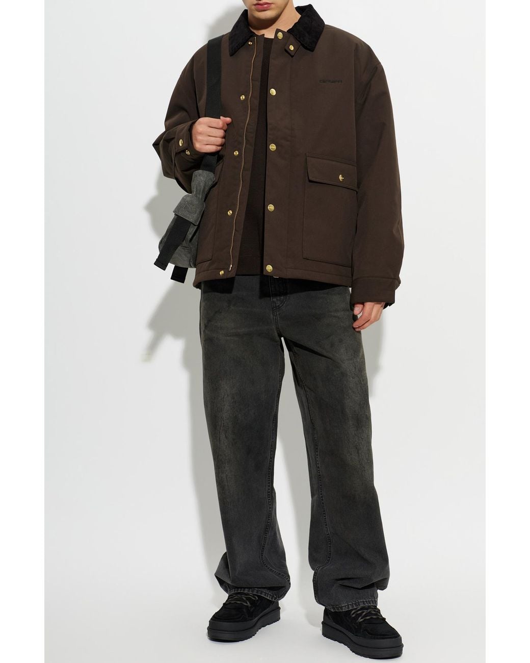 Carhartt Black 'Ebbert' Crewneck Sweatshirt for men