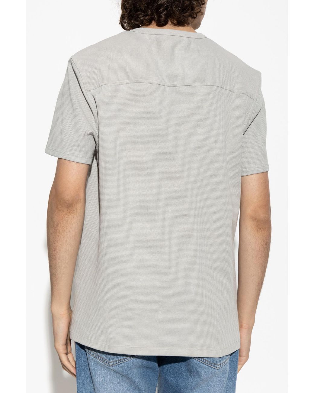 AllSaints Gray T-Shirt "Ellis" for men