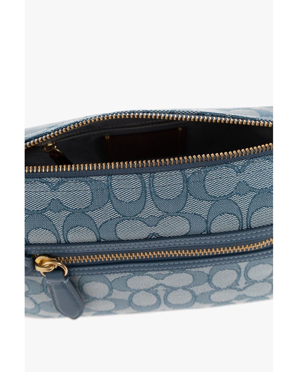 COACH Signature Jacquard Demi Bag in Blue | Lyst UK