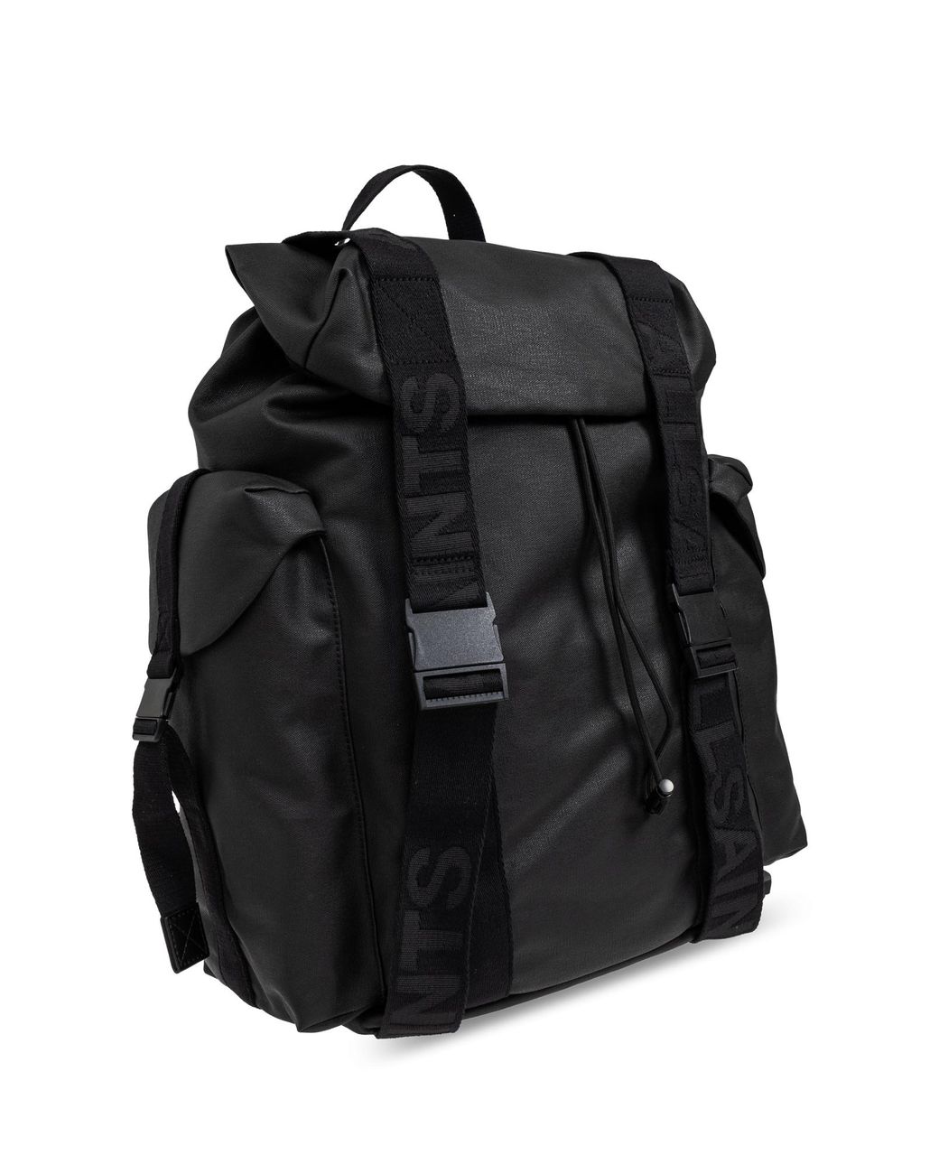 All Saints Nylon Drawstring Backpack All Saints | Bags | Allsaints Sid Black Nylon And Leather  main image 3