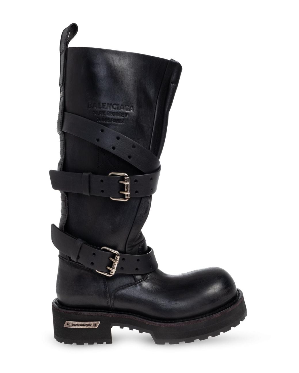 Balenciaga Black High Boots