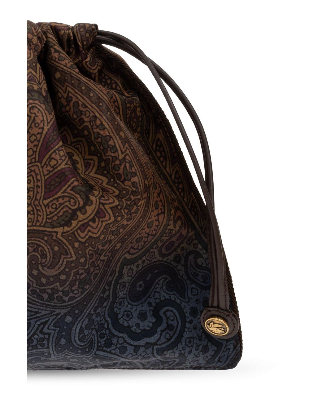 Etro Brown Patterned Bag