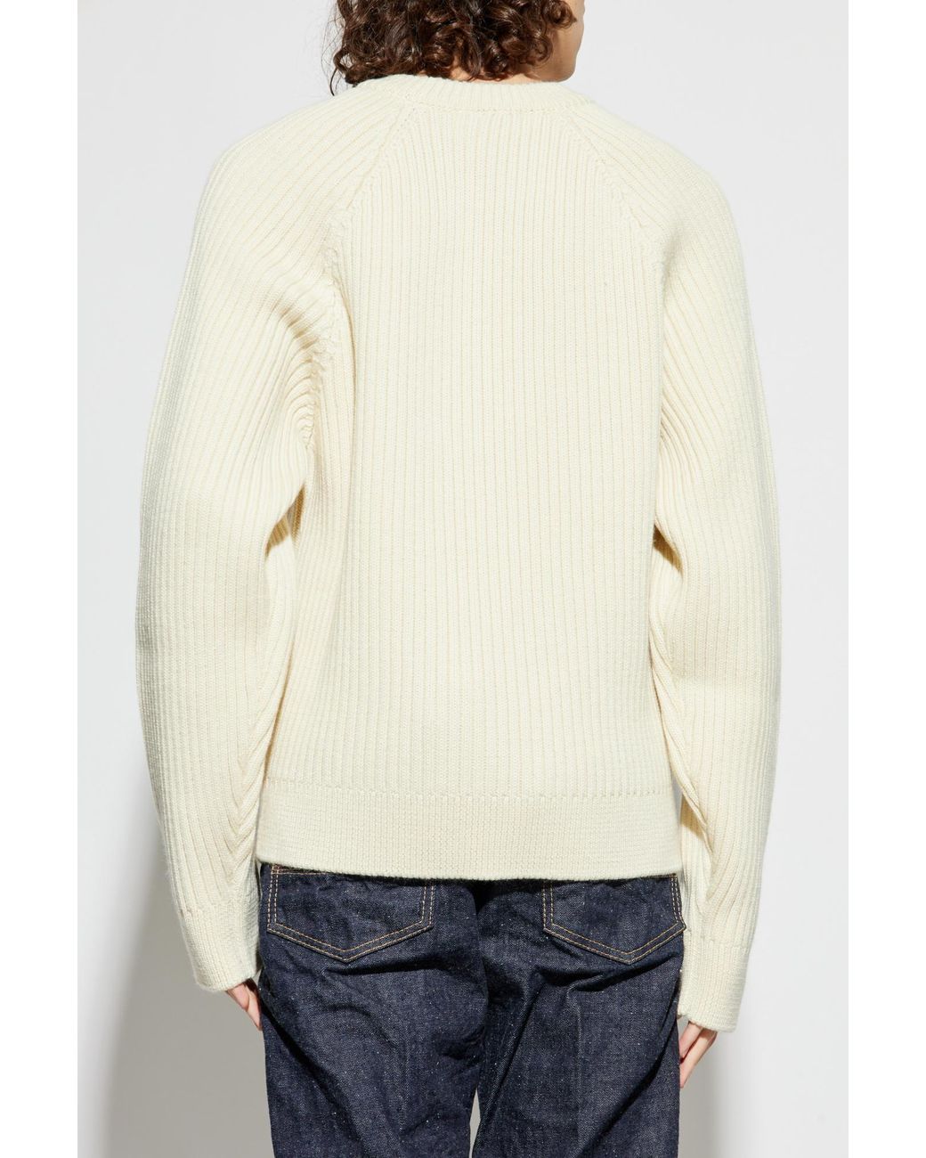DSquared² Natural Wool Sweater for men