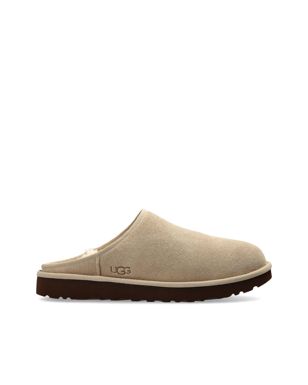Ugg Brown 'Classic' Slides for men