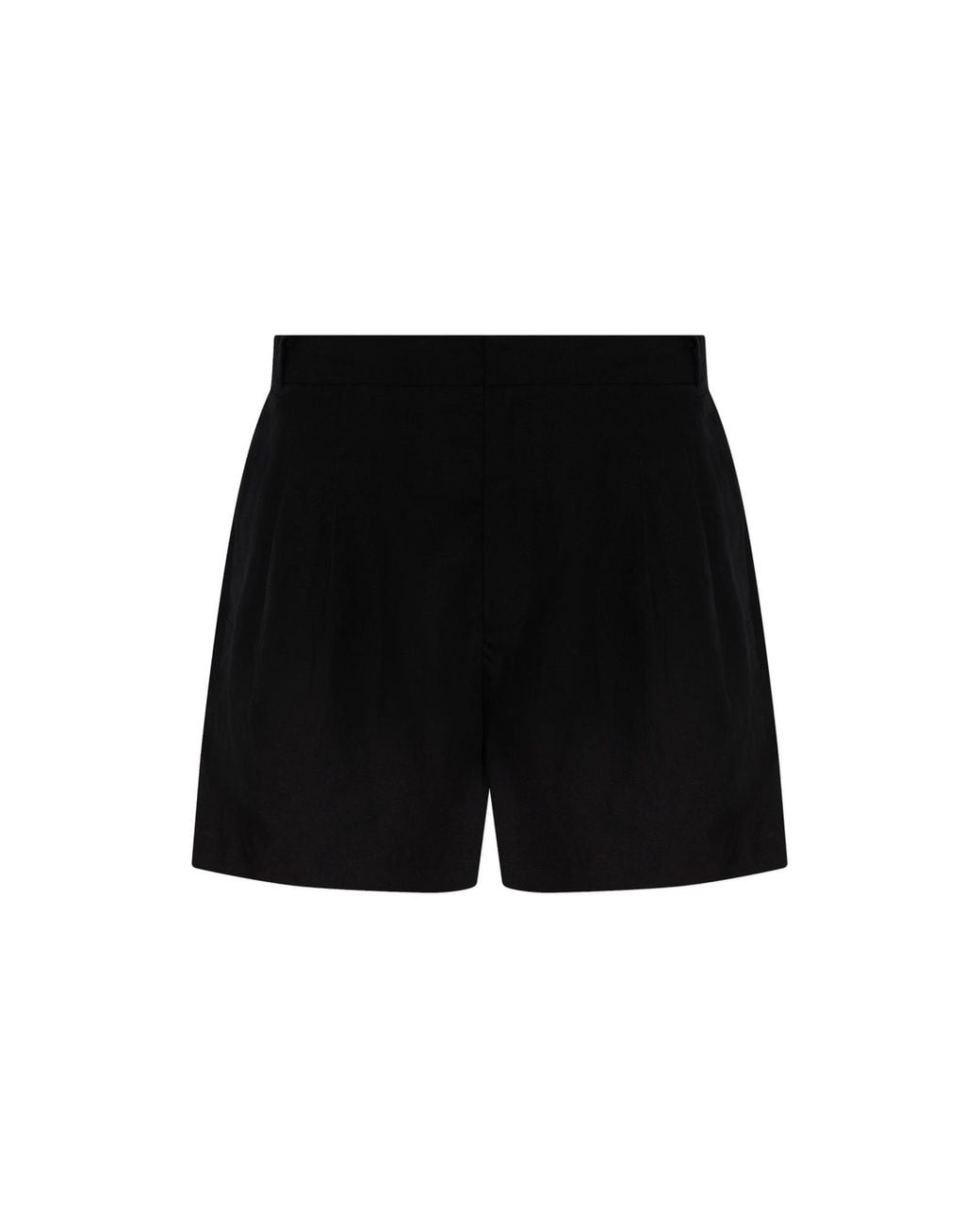 Rag & Bone Black Pleated Shorts