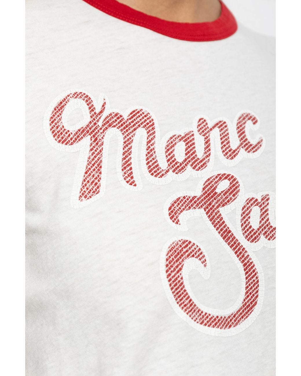 Marc Jacobs Pink T-Shirt With Printed Logo
